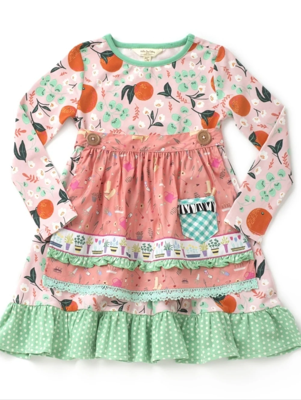 Matilda Jane Joanna Gaines Once Upon A Time Sweet Clementine Dress Size 2
